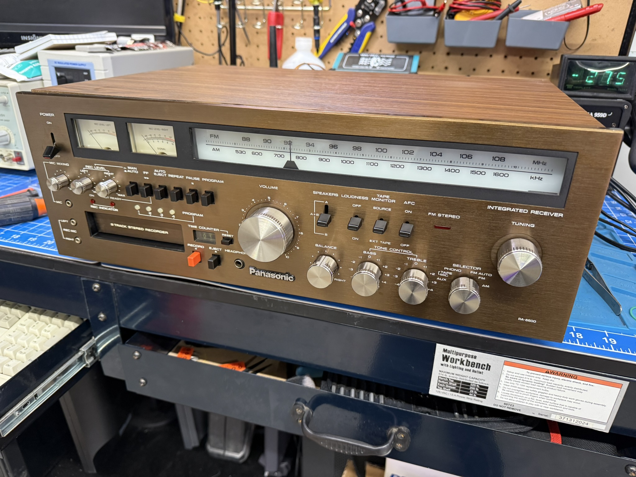 Panasonic RA-6600 integrated receiver